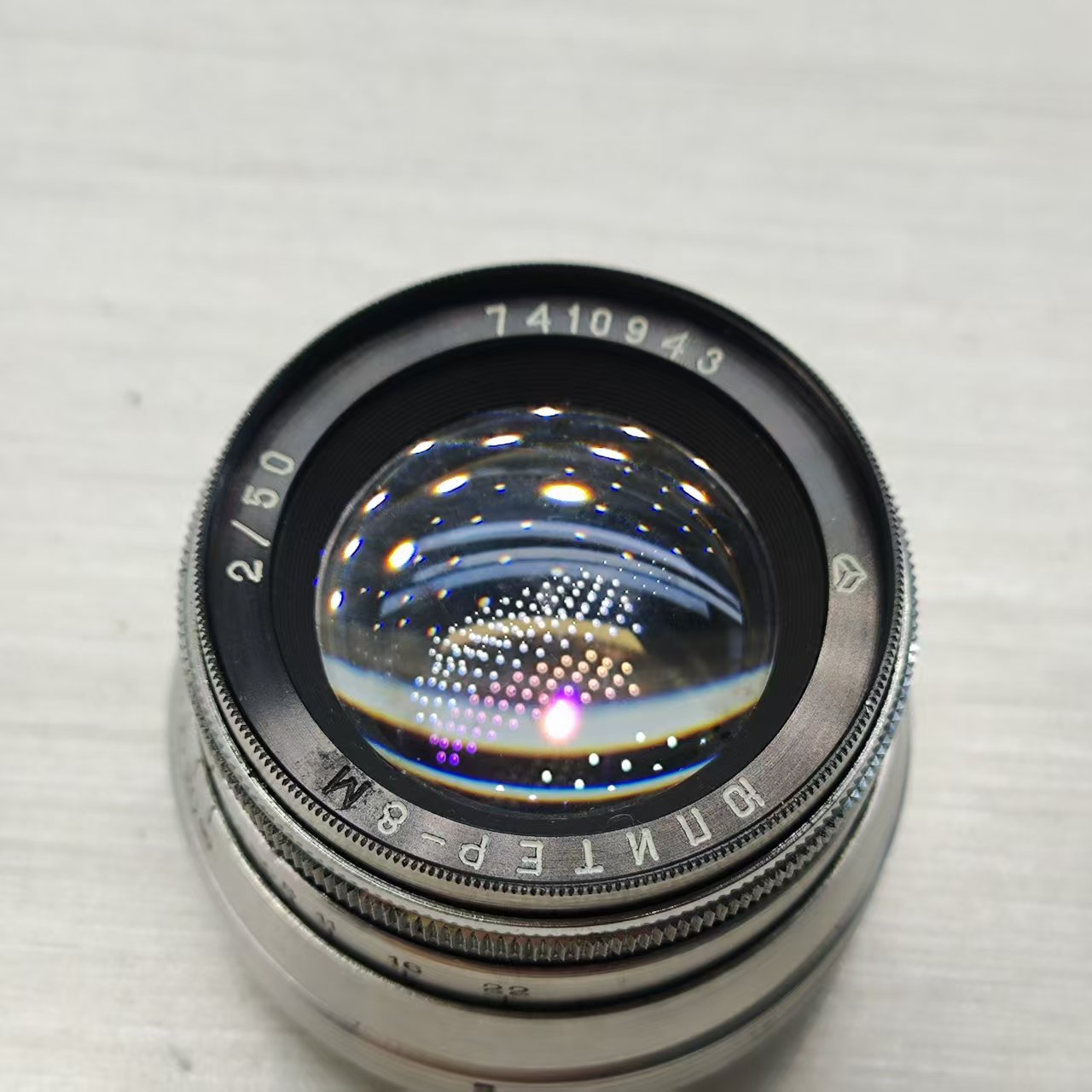 [Product=Lens][Brand=KMZ][Model=ЮПИТЕР-8M][FocalLength=50][MaxAPT=2][SN=7410943][Frame=135][Date=20250518][MD5=bfb5b85aac1a199a5285ca18a405cd99].jpg