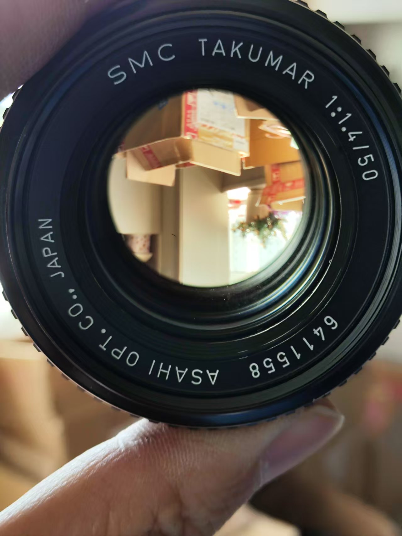 [Product=Lens][Brand=Pentax][Model=SMC TAKUMAR 50mm F1.4][FocalLength=50][MaxAPT=1.4][Mount=M42][SN=6411558][Frame=135][Date=20250112][MD5=768a77968451ed31afec1696b9544c5b].jpg