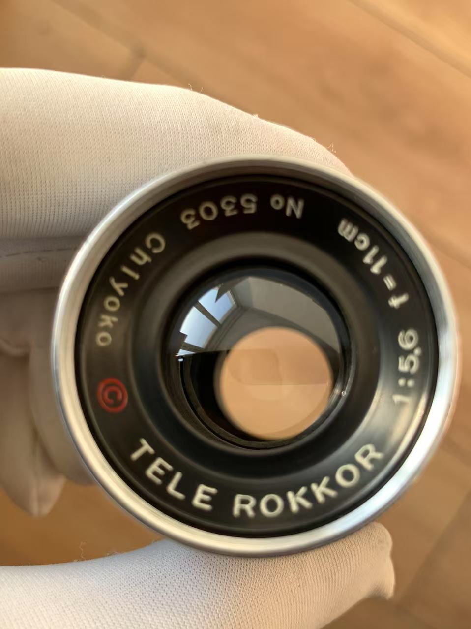 [Product=Lens][Brand=Chiyoko][Model=TELE ROKKOR 110mm F5.6][FocalLength=110][MaxAPT=5.6][Mount=L39][SN=5303][Date=20250209][MD5=bd84313537dbe21d7113d430a90266fe].jpg