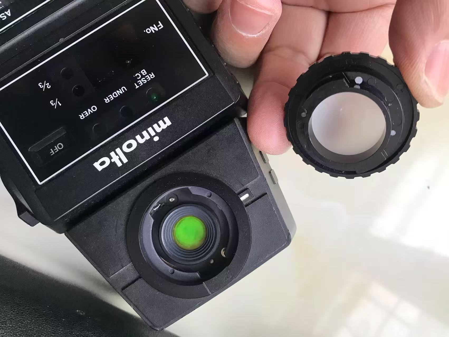 [Product=LightMeter][Brand=Minolta][Model=FLASH METER II][SN=115952][Measure=Incident][Display=Digital][Date=20250307][MD5=8590d9a86d435c70a94796e3133793bf].jpg