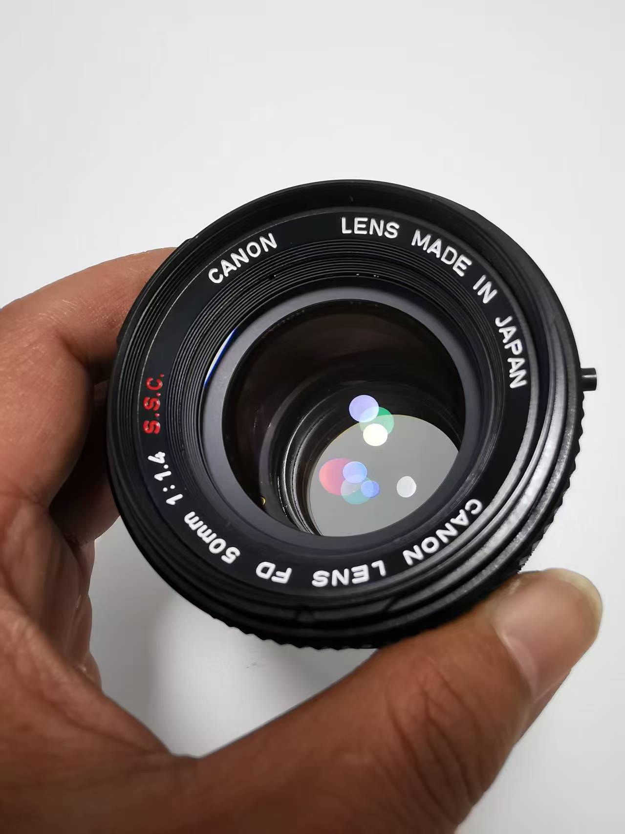 [Product=Lens][Brand=Canon][Model=FD 50mm F1.4 S.S.C.][FocalLength=50][MaxAPT=1.4][SN=S718][Frame=135][Date=20250308][MD5=f0c451ccaae6a612f2d2f3719aca1700].jpg
