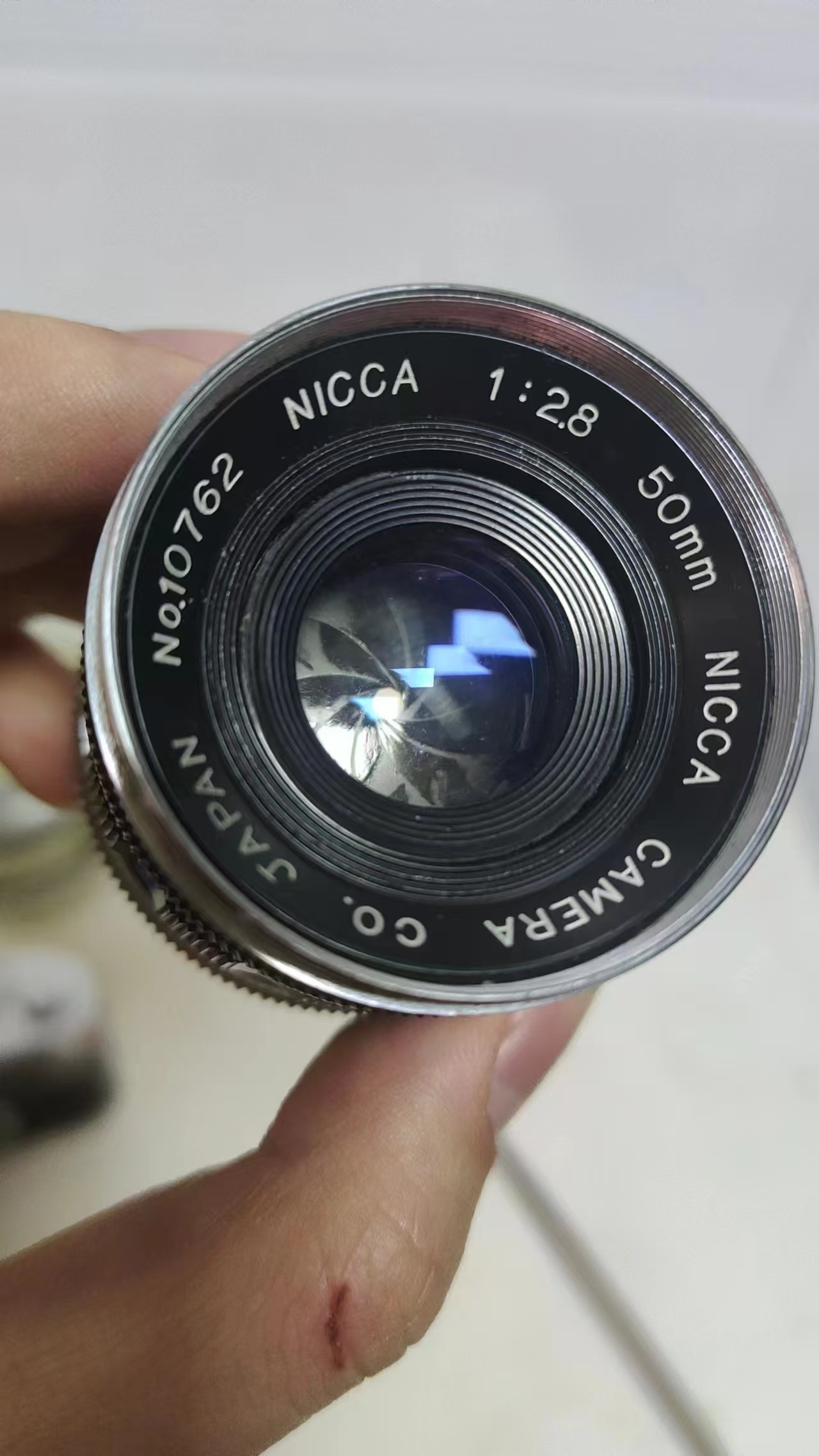 [Product=Lens][Brand=NICCA][Model=NICCA 50mm F2.8][FocalLength=50][MaxAPT=2.8][Mount=L39][SN=10762][Date=20250311][MD5=6d64a5cae59f4ed176f73912ee590b73].jpg